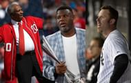 Frank Robinson, Ken Griffey Jr. and Adam Dunn